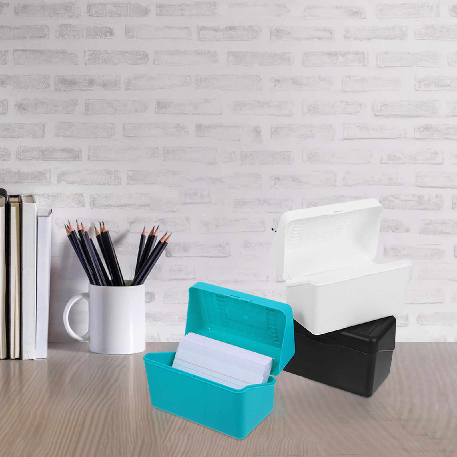 Card Index Box - 1. Caja para guardar tarjetas de