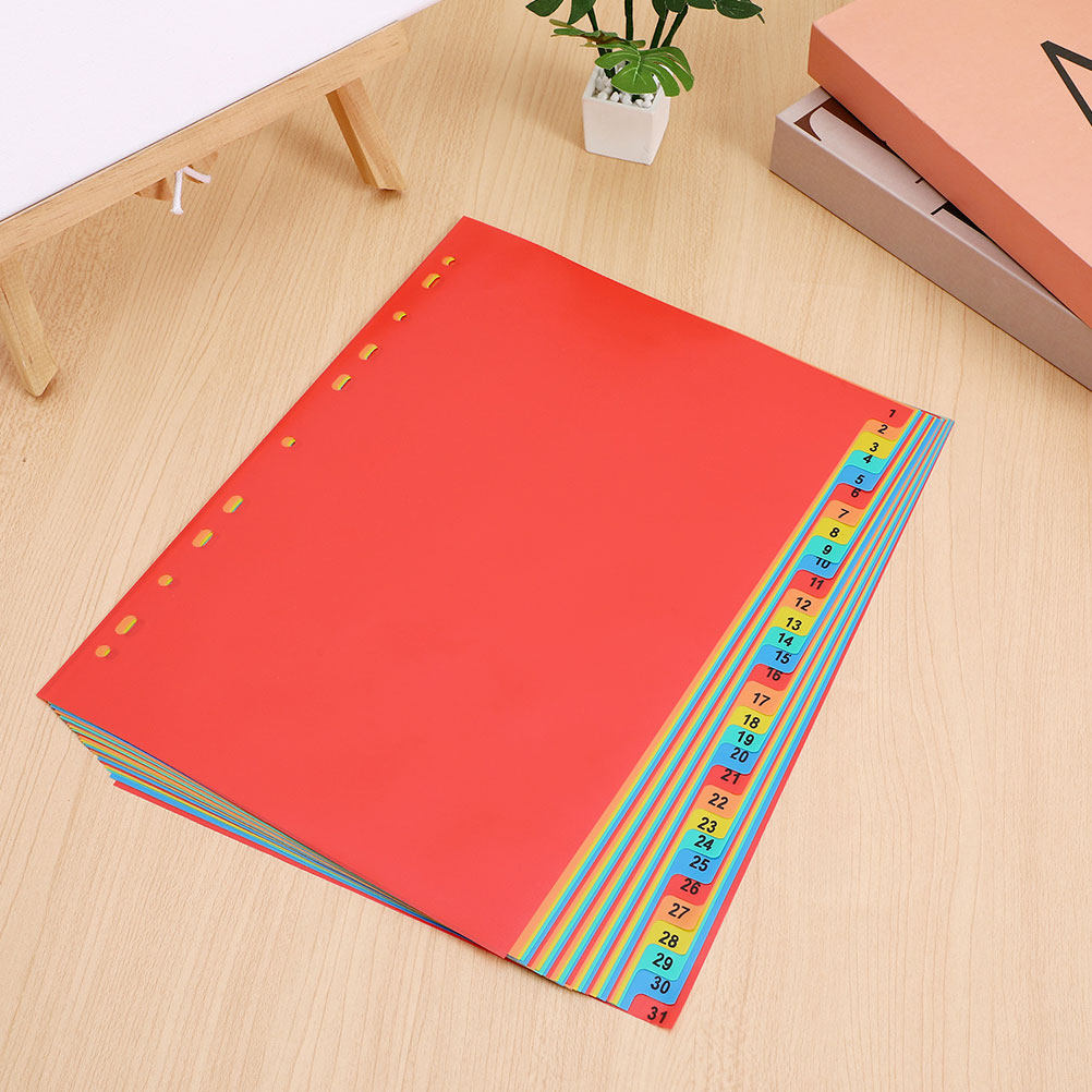 Tab Divider A4 - 2 juegos de separadores de página