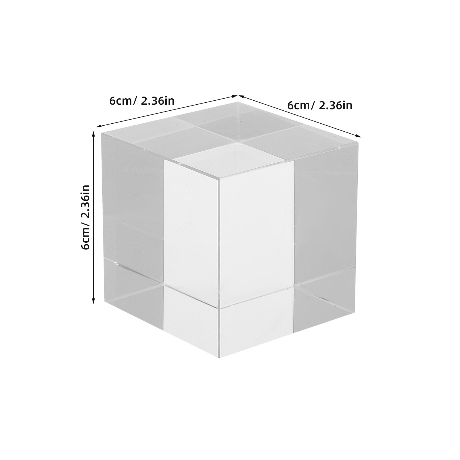 Pisapapeles Cuadrado de Crista - Paper Weight Crystal reseña y precio
