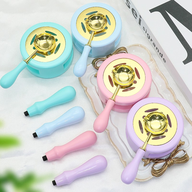 Kit de Horno para Sellos de Ce - Wax Seal Stamp Set reseña y precio